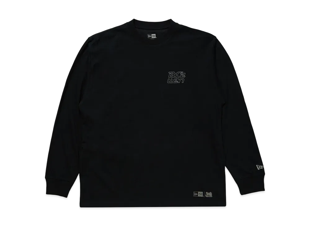 NEW ERA x Uma Musume BoC'z we/n Long Sleeve T-shirt (Back Logo) "Black"