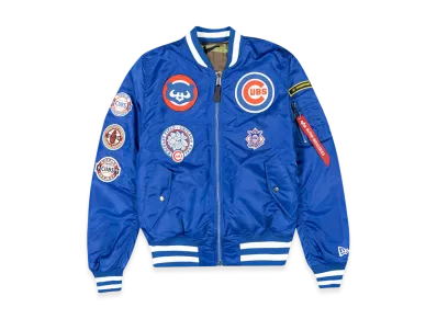 NEW ERA Alpha Industries MA-1 Bomber Jacket "Chicago Cubs"