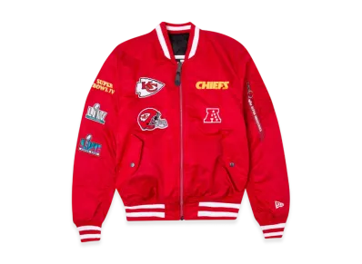 NEW ERA Alpha Industries MA-1 Bomber Jacket "Kansas City Chiefs"