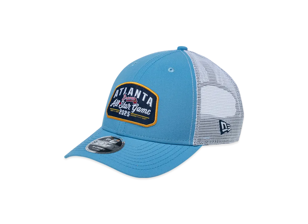 NEW ERA 9Forty M-Crown Tracker 2025 MLB All Star Game Fan Pack Atlanta Braves "Sky"