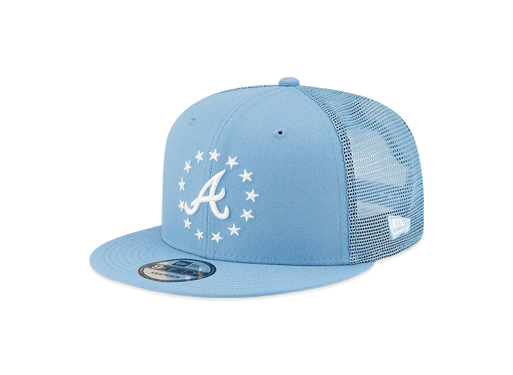 NEW ERA 9Fifty Tracker 2025 MLB All Star Game Fan Pack Atlanta Braves "Sky"