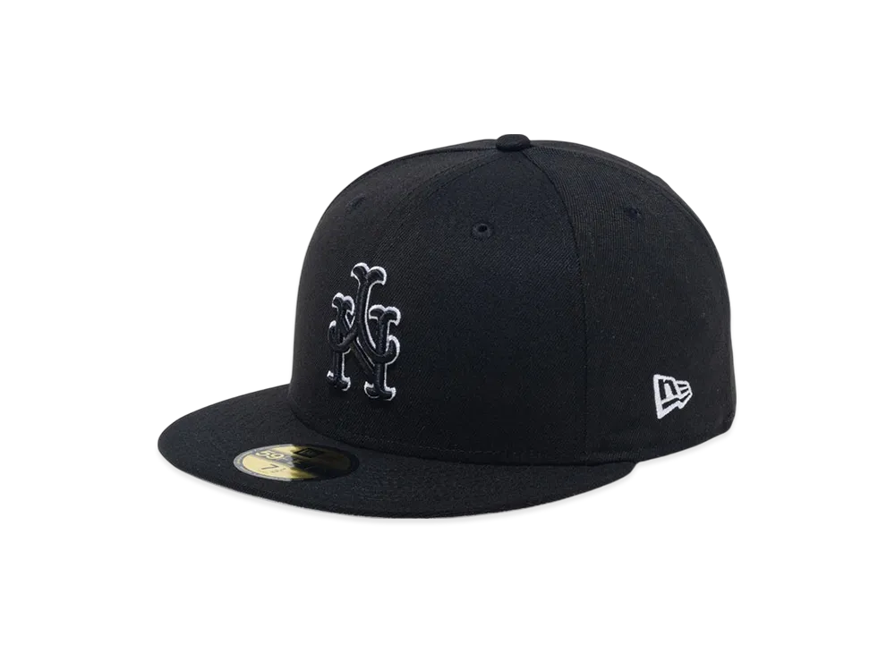 NEW ERA 59Fifty MLB Upside Down New York Mets "Black"