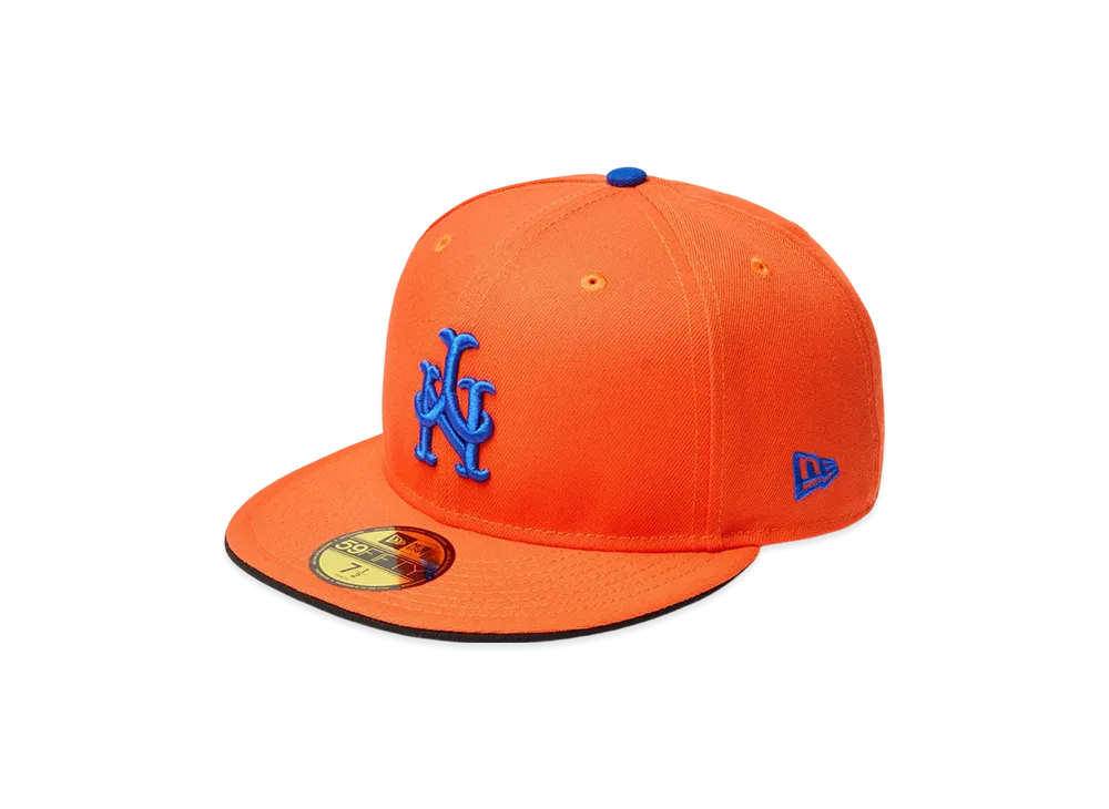 NEW ERA 59Fifty MLB Upside Down New York Mets "Orange"