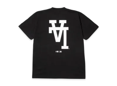 NEW ERA Short Sleeve Cotton T-Shirt MLB Upside Down Los Angeles Dodgers Regular Fit "Black"