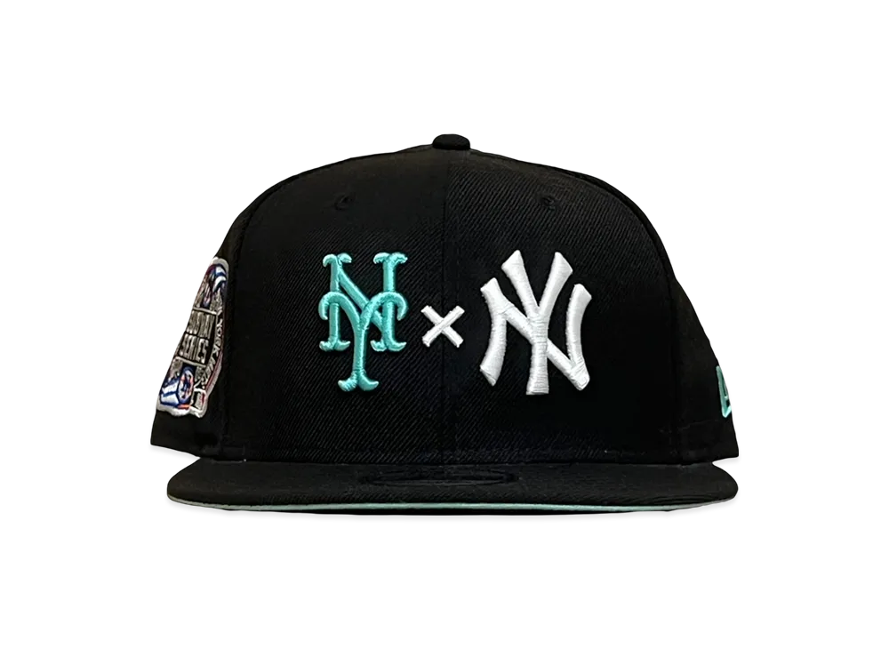 NEW ERA Limited Edition "Tiffany" Subway Series Newyork Mets x Yankees "Black"