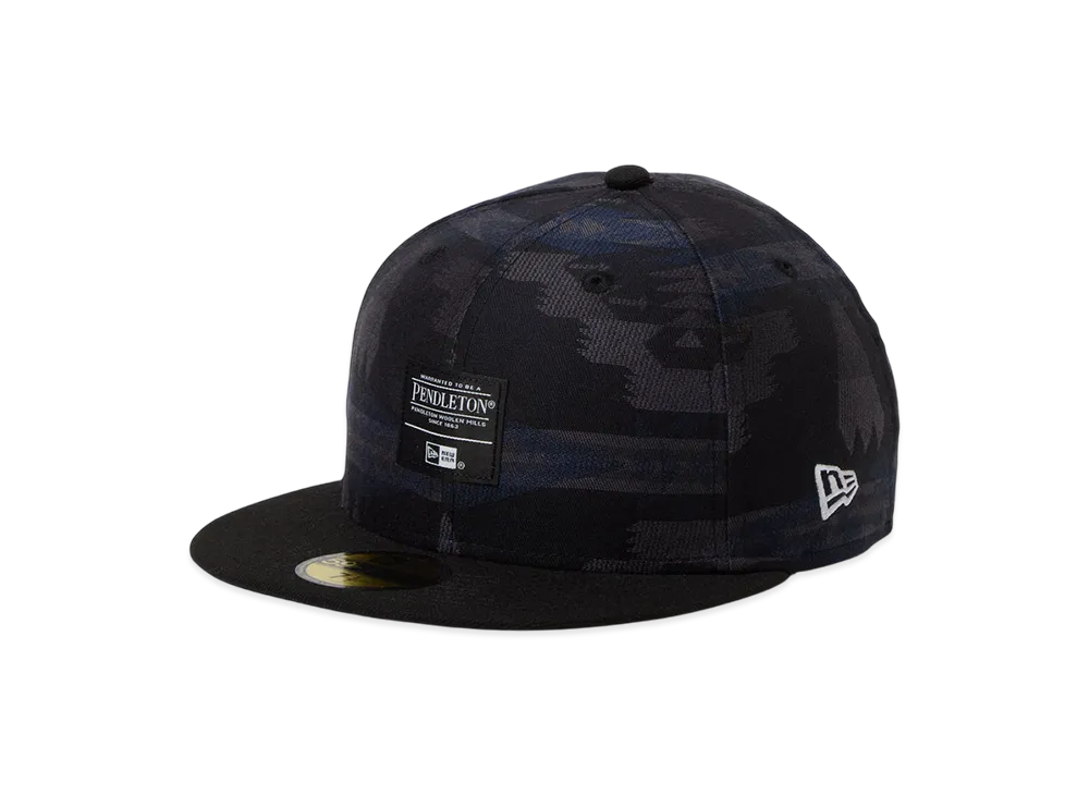 NEW ERA x PENDLETON 59FIFTY Woven Patch "Black"