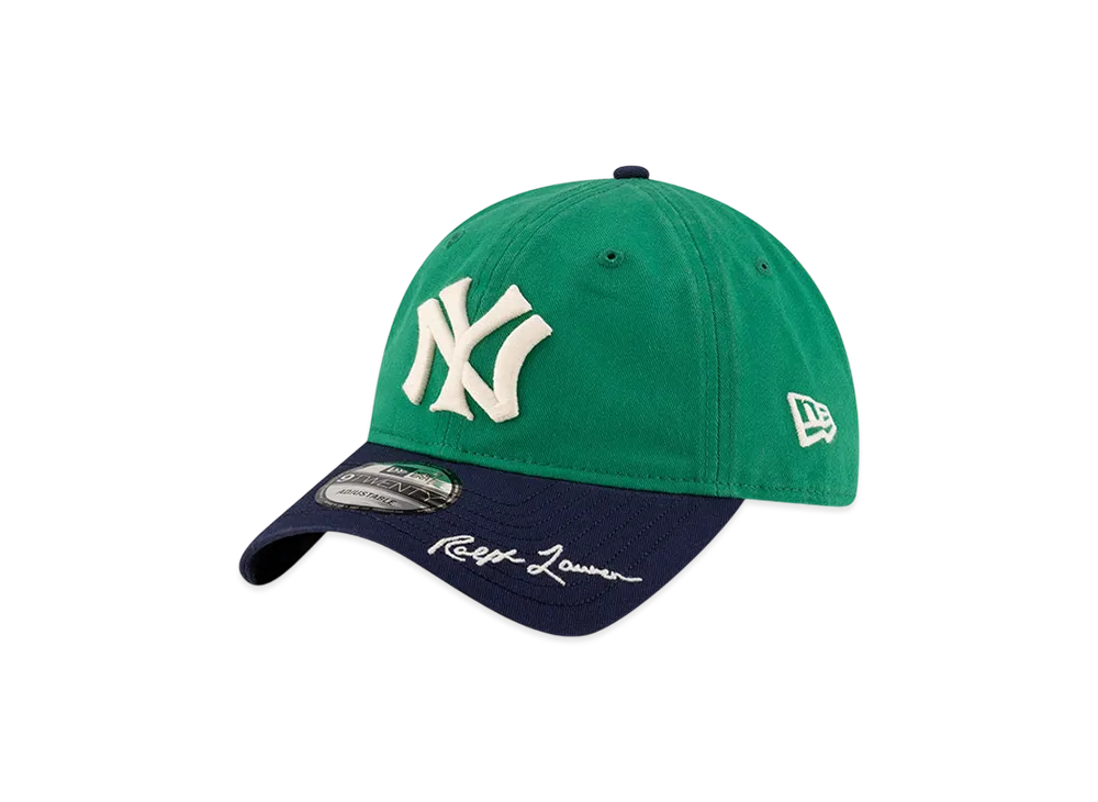 NEW ERA x Polo Ralph Lauren x MLB 9Twenty Cooperstown New York Yankees "Green"