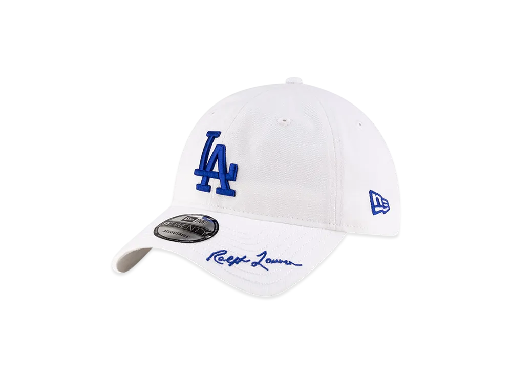 NEW ERA x Polo Ralph Lauren x MLB 9Twenty Cooperstown Los Angeles Dodgers "White"