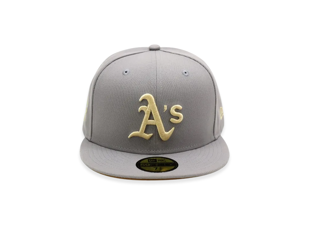 NEW ERA x THE CAP 5950 OAKATHCO WS89 GRAY WHEAT "Grey"