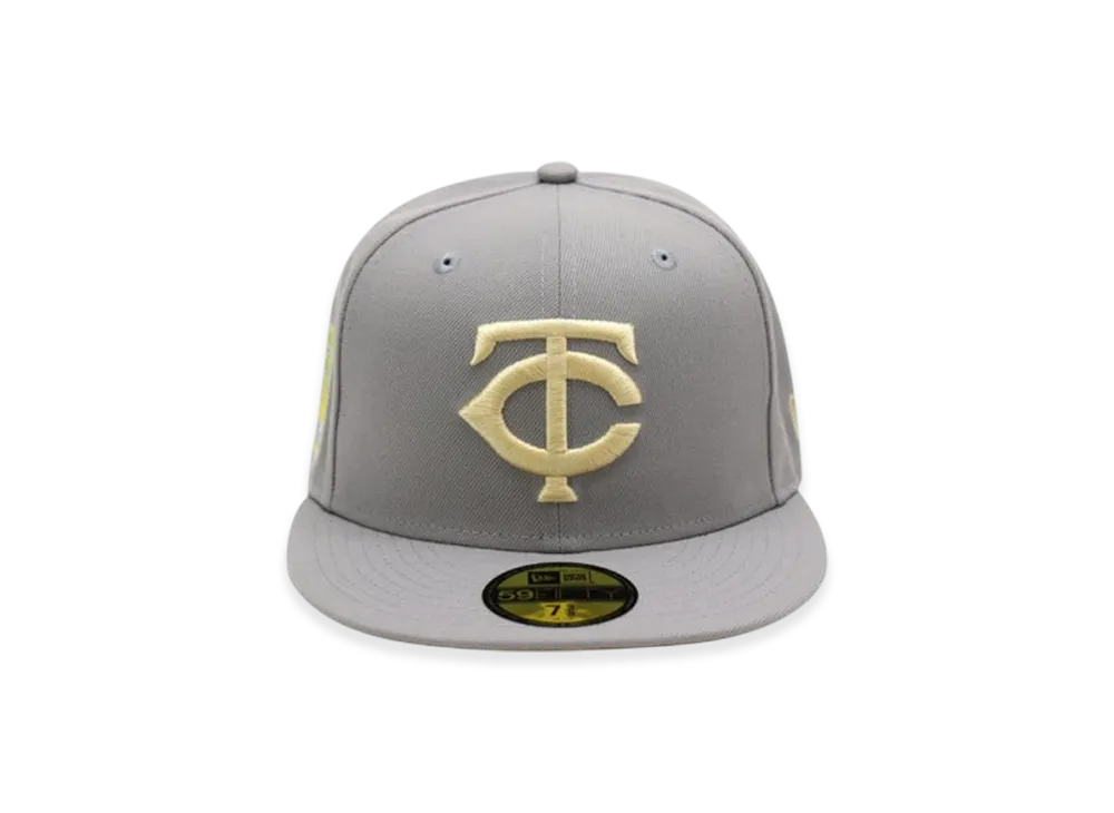 NEW ERA x THE CAP 5950 MINTWICO 60TH GRAY WHEAT "Grey"