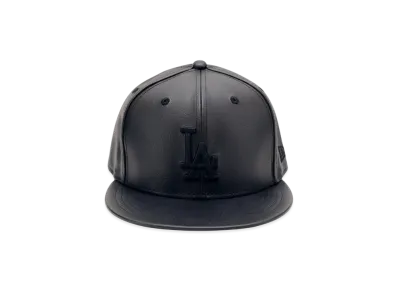 NEW ERA The Cap 5950 LOSDOD Leather "Black"