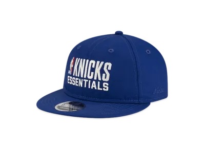 NEW ERA x FEAR OF GOD ESSENTIALS x NBA New York Knicks RC 9FIFTY Cap "Blue"