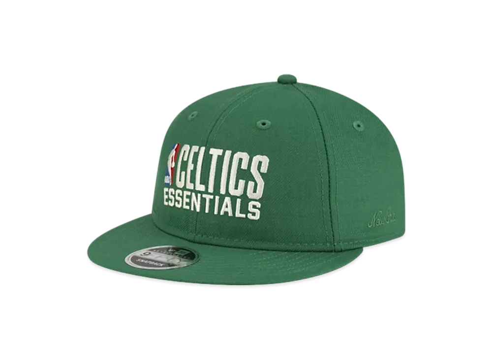 NEW ERA x FEAR OF GOD ESSENTIALS x NBA Boston Celtics RC 9FIFTY Cap "Green"