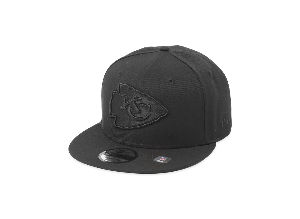 NEW ERA NFL Basic Snap 9Fifty Cap Kansas City Chiefs "Black"