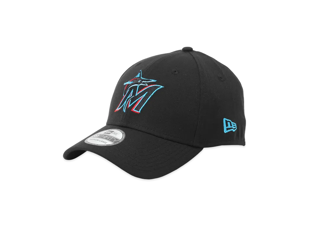 NEW ERA MLB Team Classic 39Thirty Cap Miami Marlins "Black"