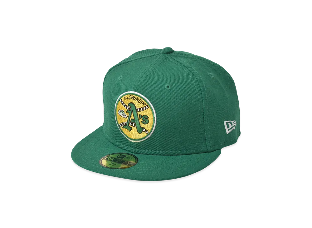 NEW ERA 59Fifty Oakland Athletics 1971 "Green"