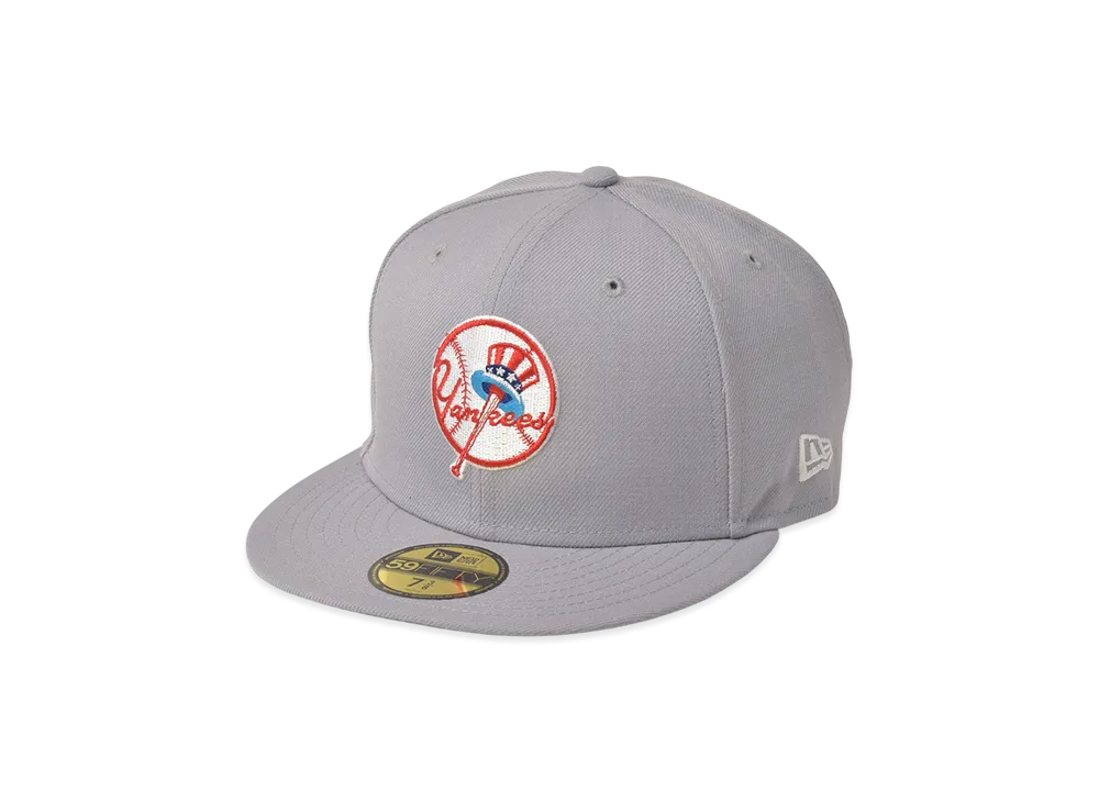 NEW ERA 59Fifty New York Yankees 1946 "Gray"