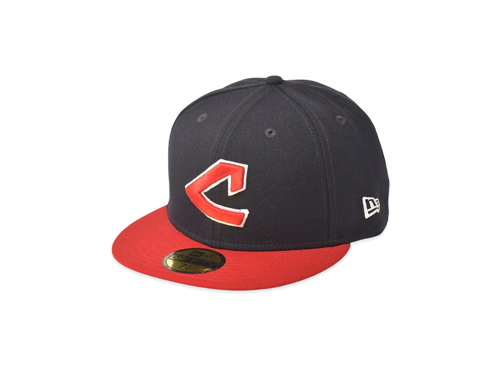 NEW ERA 59Fifty Cleveland Indians 1973 "Black/Red"