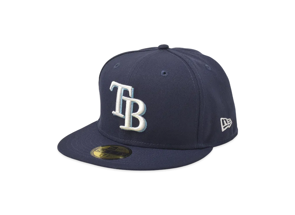 NEW ERA 59Fifty Tampa Bay Rays "Navy"