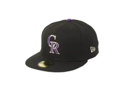 NEW ERA 59Fifty Colorado Rockies "Black"