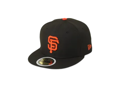 NEW ERA 59Fifty Authentic San Francisco Giants "Black"