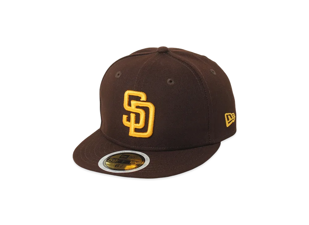 NEW ERA 59Fifty Authentic San Diego Padres "Brown"