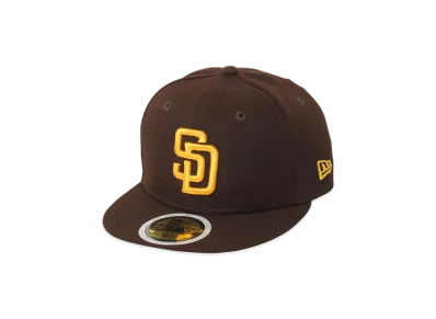 NEW ERA 59Fifty Authentic San Diego Padres "Brown"