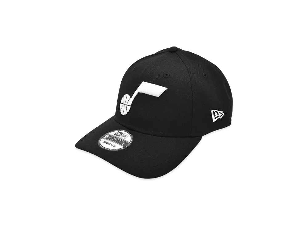 NEW ERA NBA League 9Forty Cap Utah Jazz "Black"