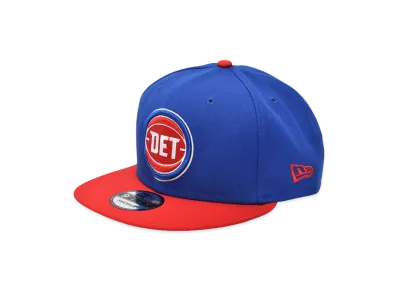 NEW ERA NBA 9Fifty Basic Cap 2Tone Detroit Pistons "Blue/Red"