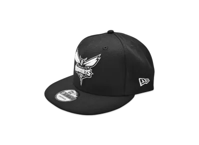 NEW ERA NBA 9Fifty Basic Cap Bk&Wh Charlotte Hornets "Black"
