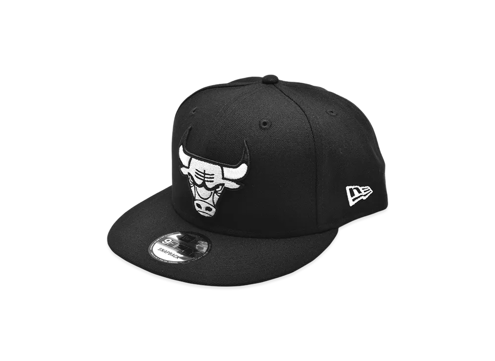 NEW ERA NBA 9Fifty Basic Cap Bk&Wh Chicago Bulls "Black"