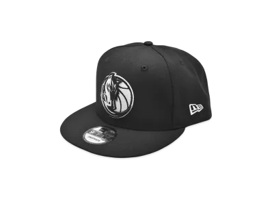 NEW ERA NBA 9Fifty Basic Cap Bk&Wh Dallas Mavericks "Black"