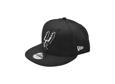 NEW ERA NBA 9Fifty Basic Cap Bk&Wh San Antonio Spurs "Black"