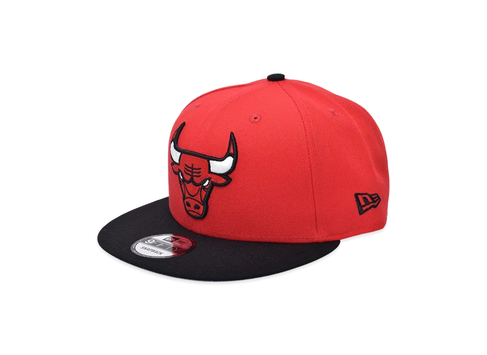 NEW ERA NBA 9Fifty Basic Cap 2Tone Chicago Bulls "Red/Black"