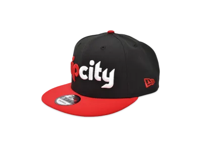 NEW ERA NBA 9Fifty Basic Cap 2Tone Portland Trail Blazers "Black/Red"