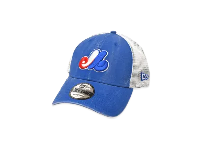 NEW ERA MLB Coop Truck 9Forty Cap Montreal Expos "Blue/White"