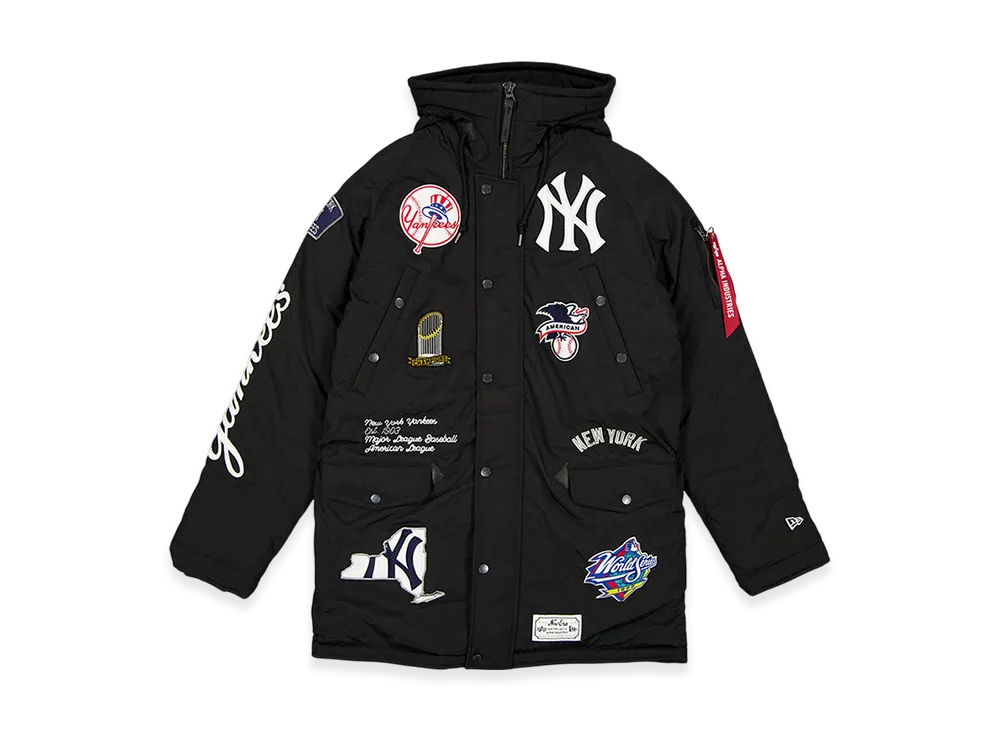 NEW ERA x MLB x Alpha Industries N-3B Parka Jacket New York Yankees "Black"