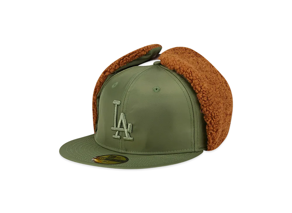 NEW ERA x MLB x Alpha Industries 59FIFTY Dog Ear Los Angeles Dodgers "Olive"