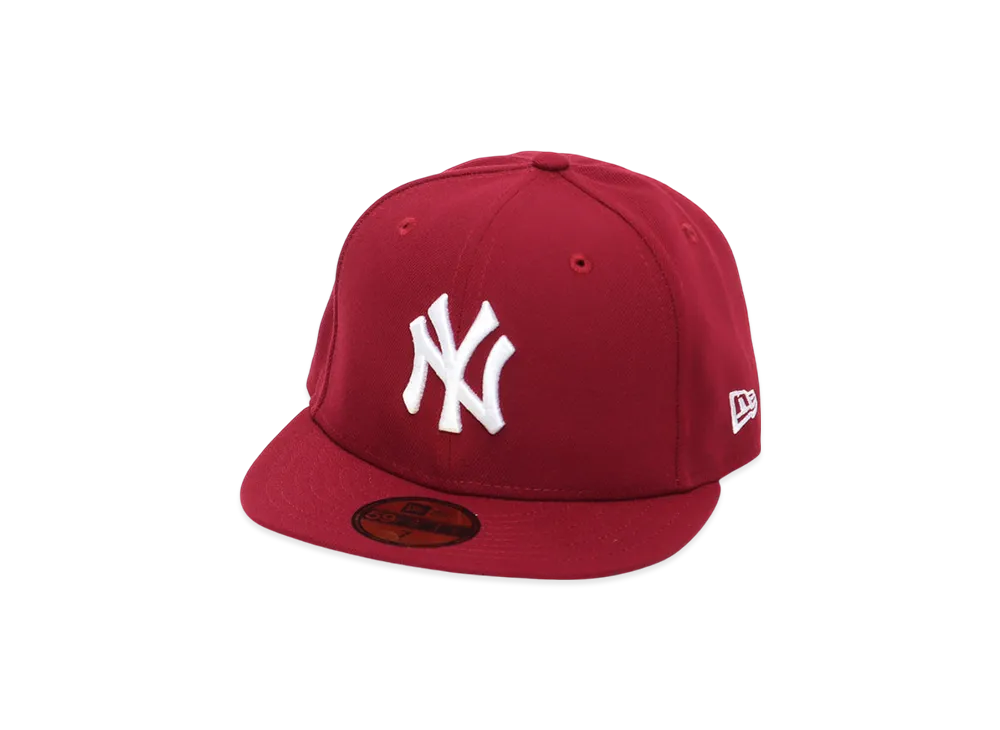 ニューエラ 59フィフティ ベースボールキャップ "ヤンキースレッド"