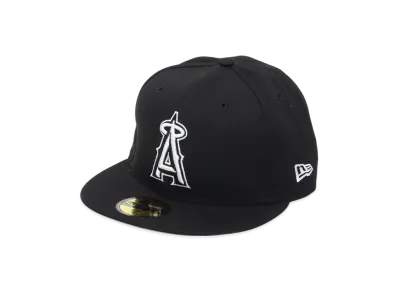 NEW ERA 59Fifty Baseball Cap "Angels Black"