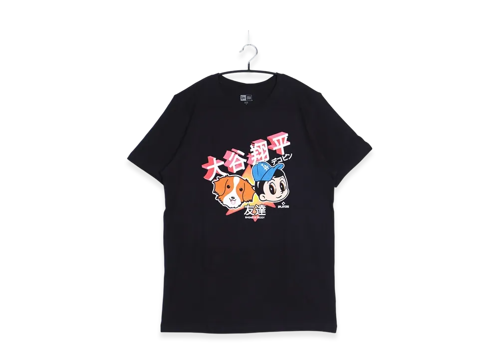 NEW ERA x Shohei Ohtani x Dog S/S T-Shirt "Black"