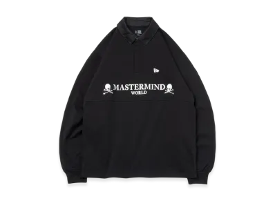 NEW ERA x Mastermind World L/S Rugby Shirt Golf "Black"