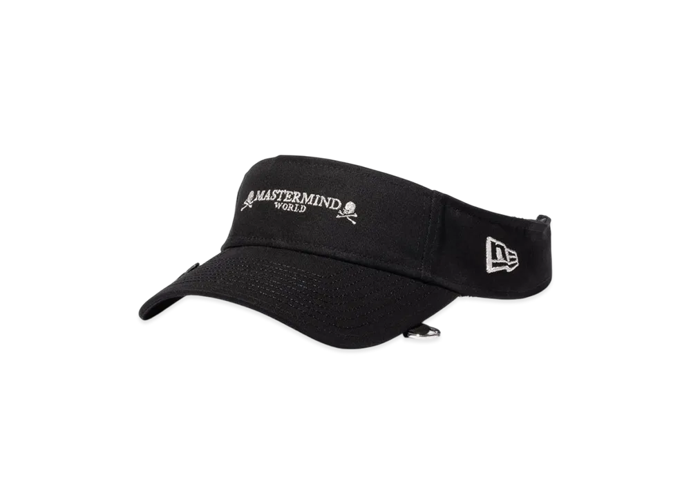 NEW ERA x Mastermind World Sun Visor On Par Golf "Black"