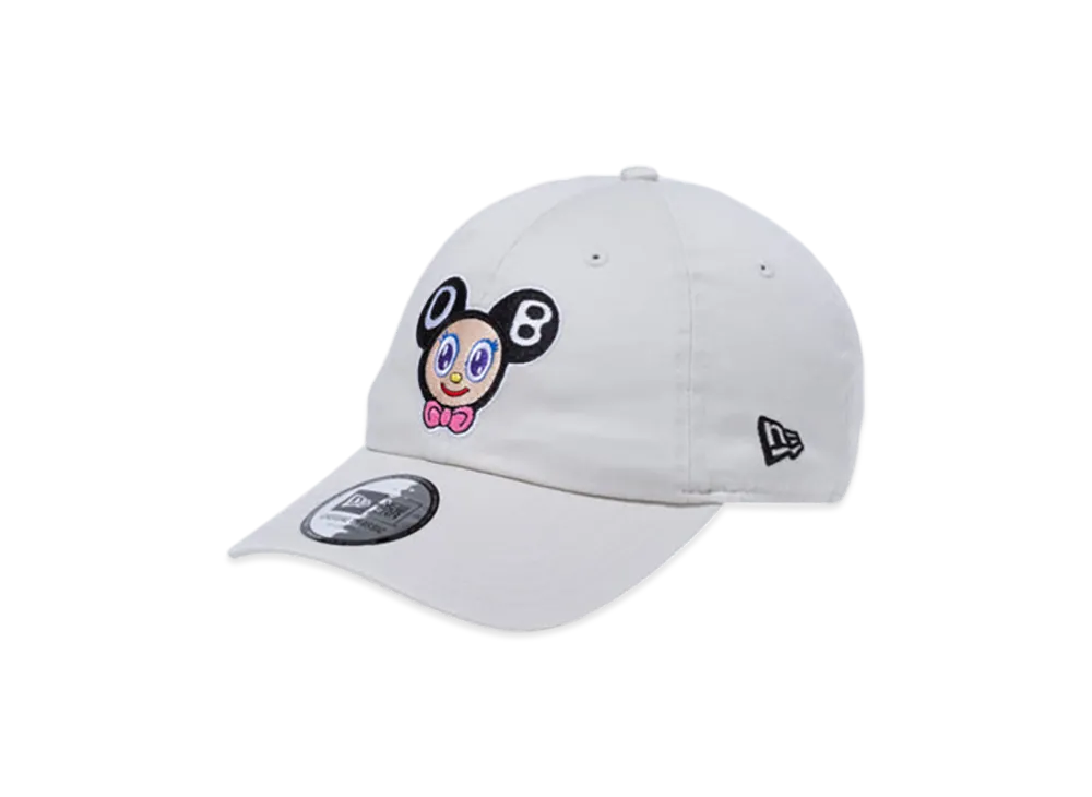 NEW ERA 9Forty x TM Cloth Strap Takashi Murakami "Dob White"