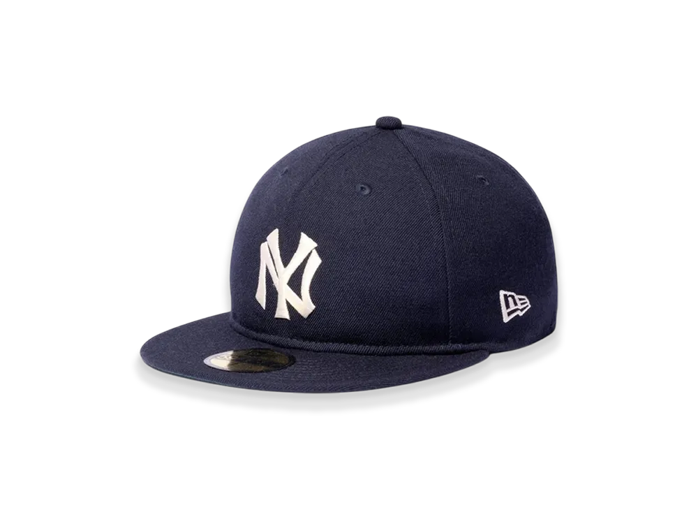 NEW ERA 59FIFTY Black Label FW25 Soft Buckram New York Yankees Cooperstown "Navy"
