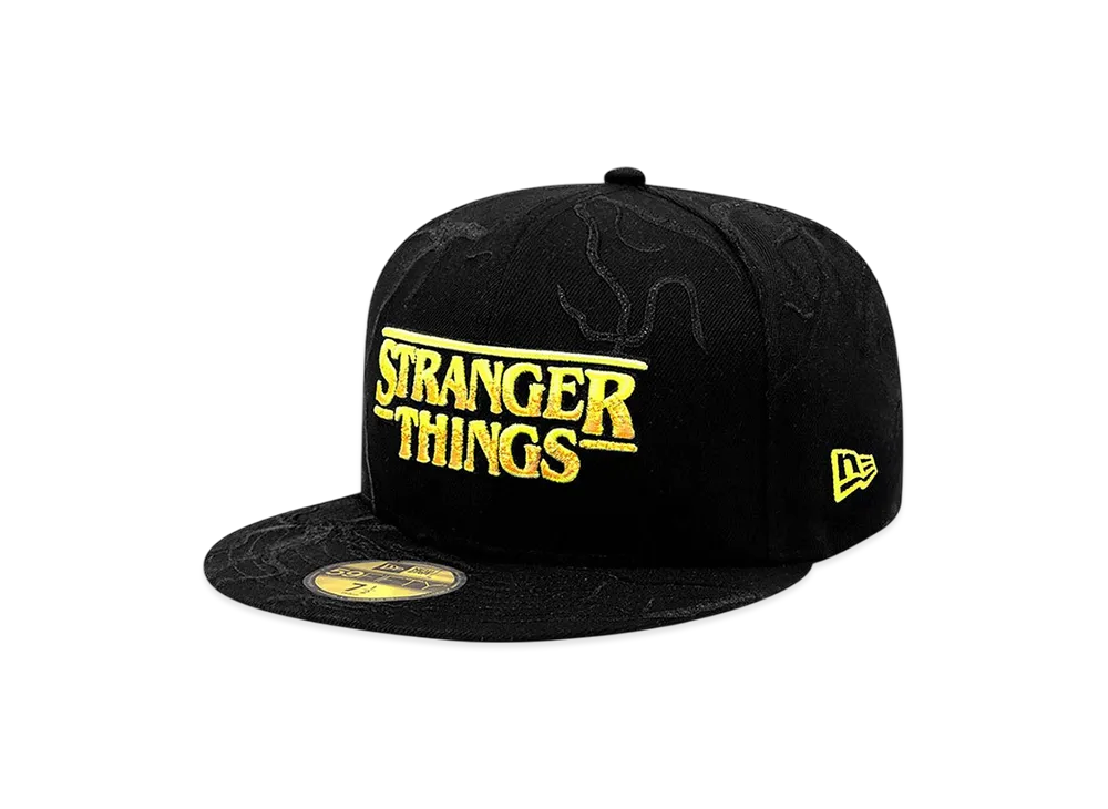 NEW ERA x Netflix Stranger Things 59Fifty All Over "Black"