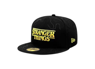 NEW ERA x Netflix Stranger Things 59Fifty All Over "Black"