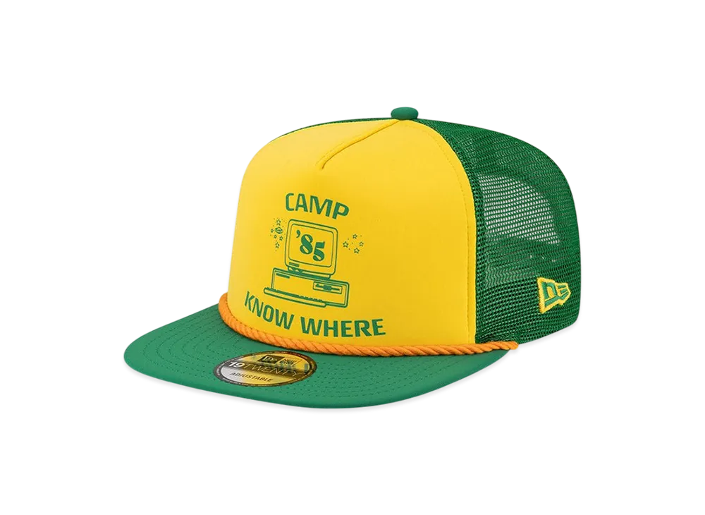 NEW ERA x Netflix Stranger Things 19Twenty Trucker "Yellow/Green"