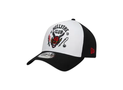NEW ERA x Netflix Stranger Things 9Forty A-Frame "White/Black"