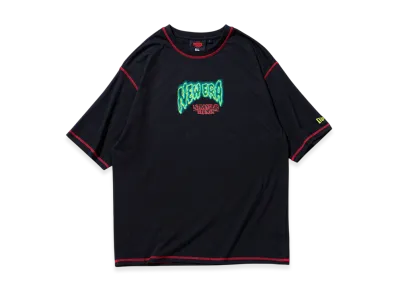 NEW ERA x Netflix Stranger Things S/S Oversized Cotton T-Shirt Eleven "Black"